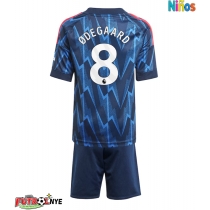 Camiseta Arsenal Martin Odegaard #8 Visitante Equipación para niños 2025-26 manga corta (+ pantalones cortos)
